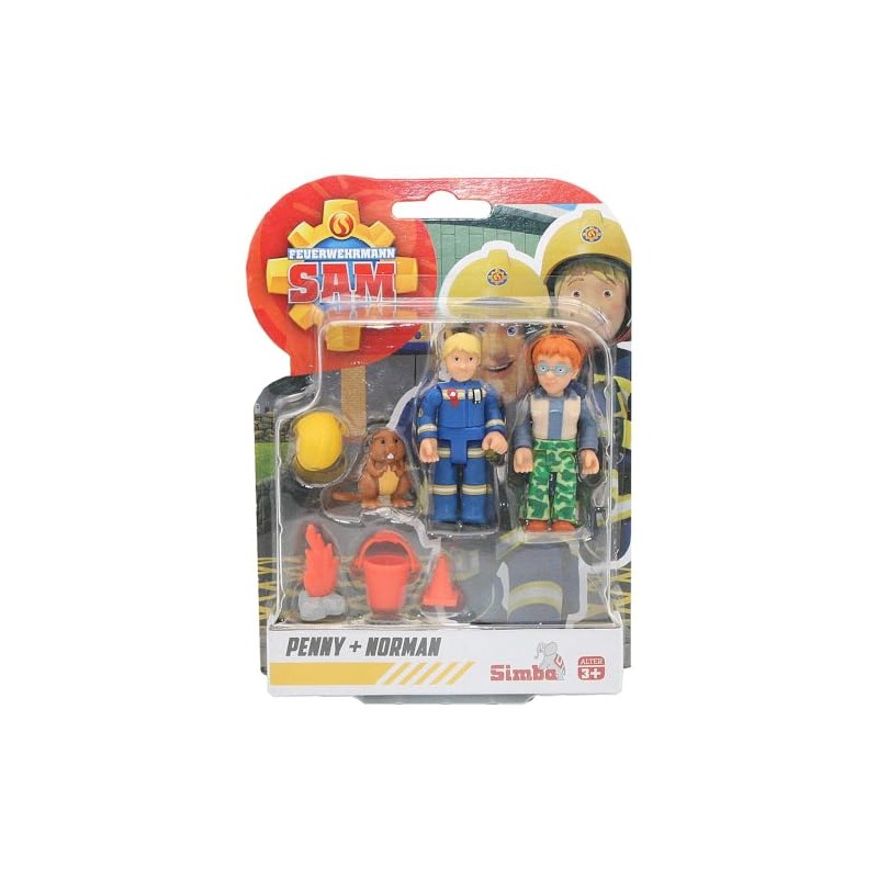Sam Fireman Penny, Norman, Bieber | Game Figure Set |