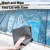 ZOCONE 6 Pcs Thickened Magic Cleaning Cloth, Large Microfiber Window