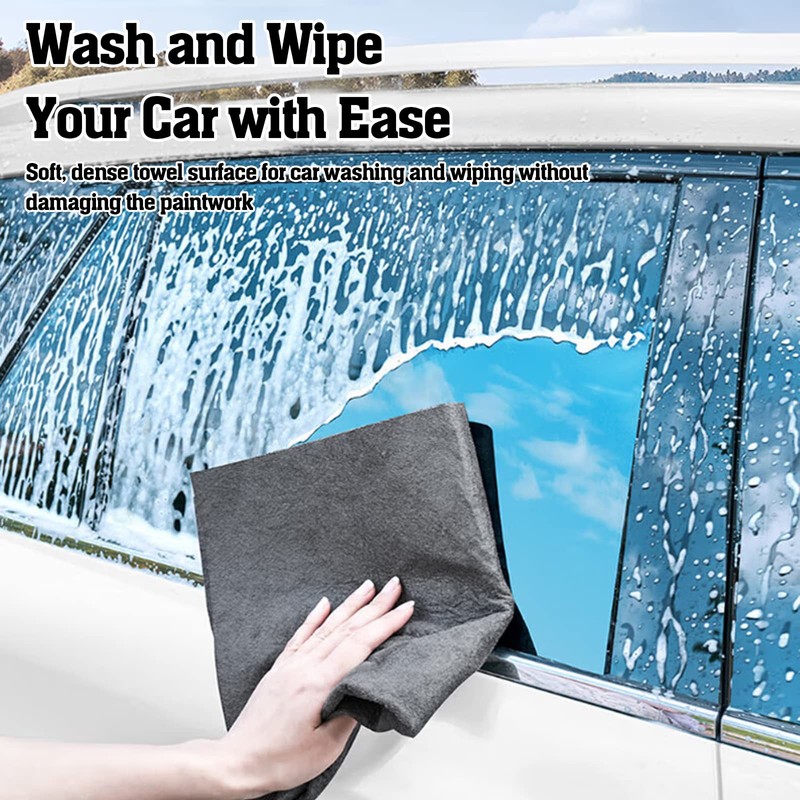 ZOCONE 6 Pcs Thickened Magic Cleaning Cloth, Large Microfiber Window