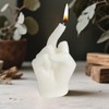 2-Pack Black & White Novelty Candles – Playful Soy Wax