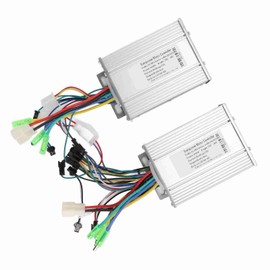Drfeify Dual Drive Brushless Motor Controller, LCD Display Real-Time Monitoring 36V 48V 450W Controller for Electric Scooters E-Bikes Go-Karts