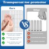 20 Pcs Protector para Dedos de Los Pies, Protector de