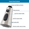 Universal Kitchen Faucet Head Replacement with 15 Adapter Kit Compatible