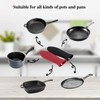 Fkereg 2 Pack Silicone Handle for Cast Iron Skillet, Non