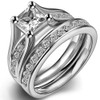 Princess Cut Ring Set (12)