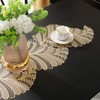 Hosoncovy PVC Hollow Table Runner Non-slip Decorative Table Mats Placemat