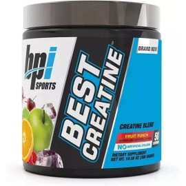 Creatina Bpi Best Creatine (50 Servicios) Con Sabor Sabor Fruit Punch