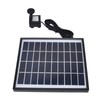 10V 6.5W Solar Floating Fountain IP68 Waterproof Solar Water Fountain