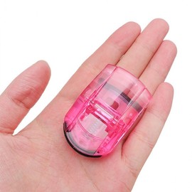 Portable Mini Eyelash Curler for Short Lashes Curler Transparent 10ea