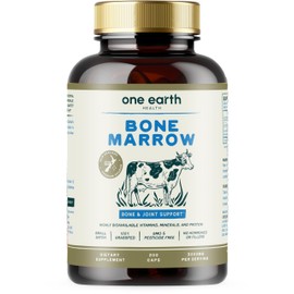 Grass Fed Beef Bone Marrow Supplement – (200 Count) Bone, Cartilage and Marrow. New Zealand Sourced.