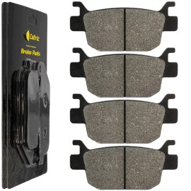 Caltric Front Brake Pads for Honda TRX500FM Fourtrax Foreman 4X4 2005-2011