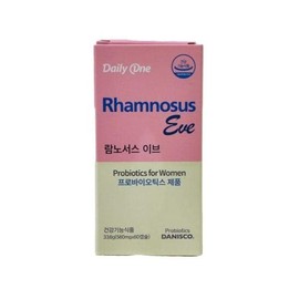 Sellerhub [데일리원] 데일리원 람노서스 이브 유산균, 60정, 1개 (S39138687) [Daily One] Daily One Lactic Acid Bacteria Lambnosus Eve, 60 Tablets, 1 Unit (S39138687)