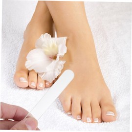 Healeved 8pcs Nail Art Supply Nail File Tools Buffer Block Cuticle Pusher for Women Manicure Tool for Home Salon