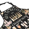 Champagne Kitchen Apron Life Is Better With Champagne Apron Witch