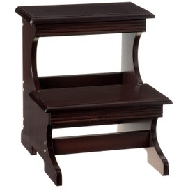 Frenchi Home Furnishing Crestside 2 - Step Wood Step Stool