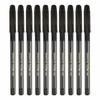RADIUS Tri Flex Ballpoint Pens, BLACK, 1.0mm Medium Point, Pack