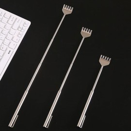 Stainless Steel Antenna Length Adjustable Foldable Portable Back Scraper Gadget Hyojason M10605 6ea