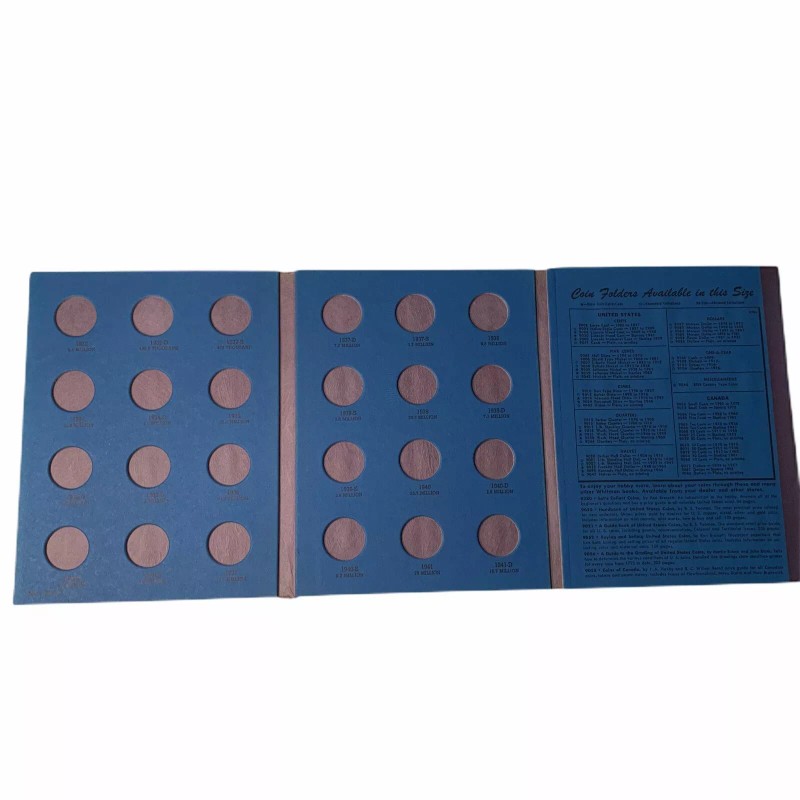 Whitman Coin Book Album Washington Head Quarter 1932-1945 Num One