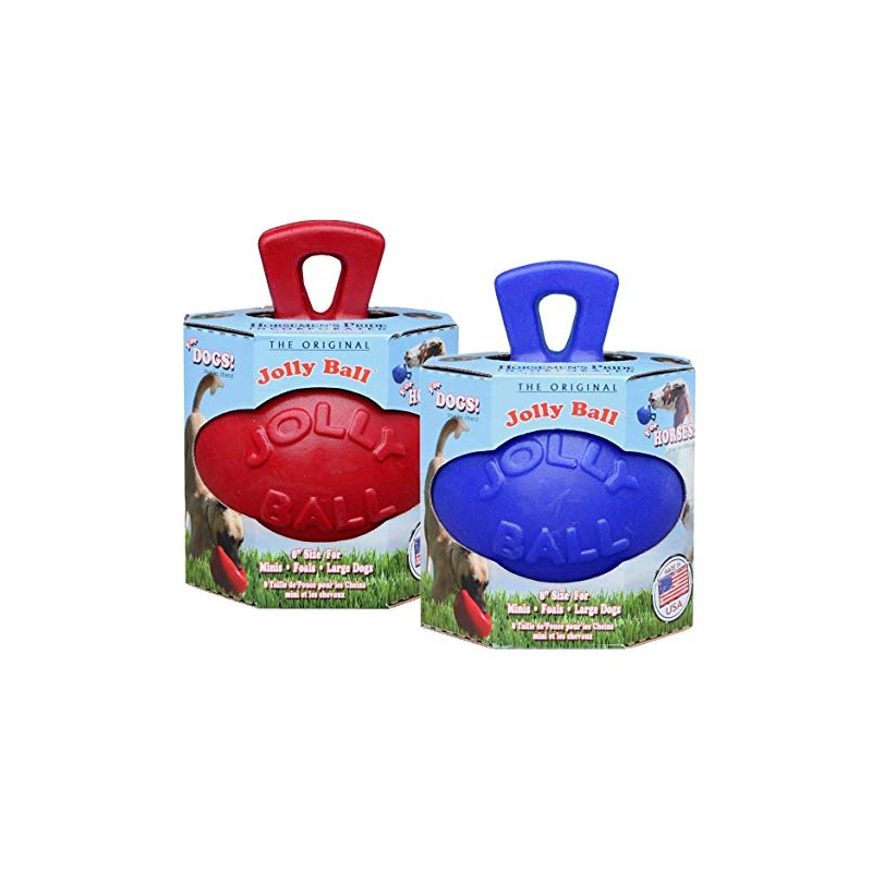 Jolly Pets Tug-n-Toss Boxes, Red, 8