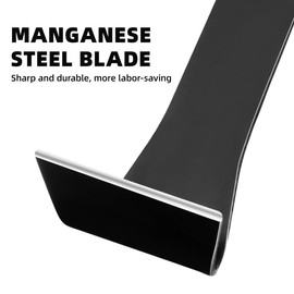 Tree Bark Peeler Removal Tool Bark Stripper Wood Peeler Draw Shave Tool, Stainless Steel, Pry Bar Scraper Grafting Garden Small Stripping Cutter