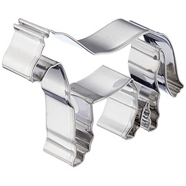 Staedter Horse Cookie Cutter, Silver, 10 cm
