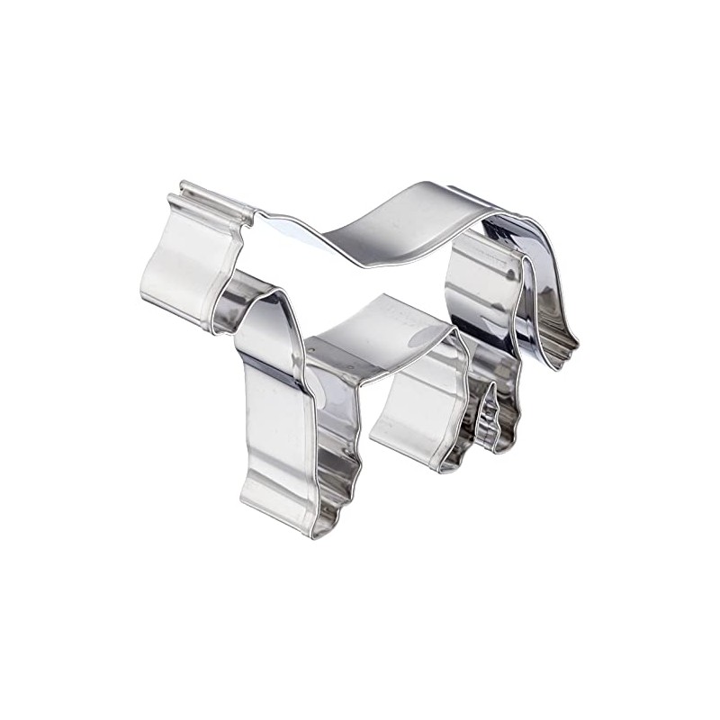 Staedter Horse Cookie Cutter, Silver, 10 cm