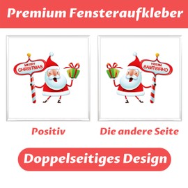 christmas decorations198 Pieces Window Stickers Christmas Decoration Window Stickers Christmas Reusable White Window Decoration, PVC Snowflakes, Window Stickers with Houses for Winter and