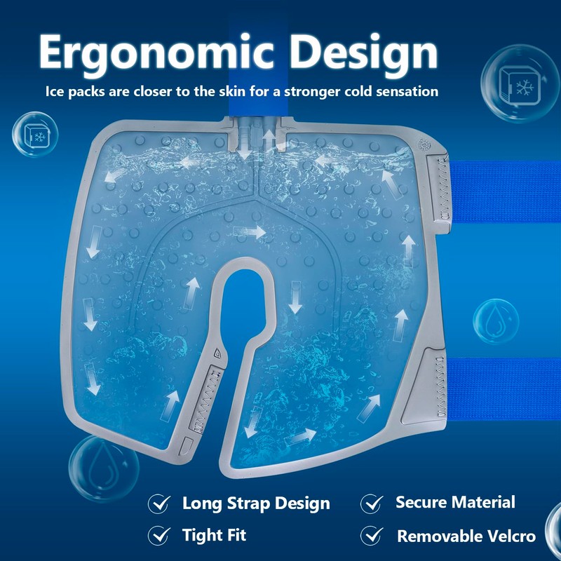 Knee Therapy Pad Provides Broad Coverage,Suitable for Most Cold Therapy