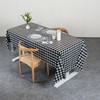 Restaurantware-Table Tek 108 x 54 Inch Gingham Table Covers, 20