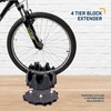 Alpcour Bike Trainer Riser Block Extender Compatible with 4-Tier Riser