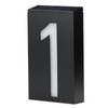 Outdoor Solar Power LED Number Sign Light House Hotel Store