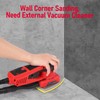 Detail Sander, 350W Mouse Sander,10000 OPM Compact Electric Sander, Multi-Function