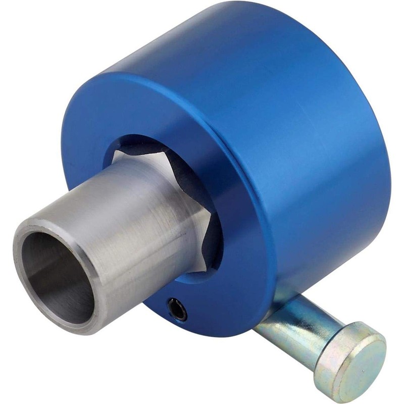 Hex Steering Wheel Quick-Release Assembly, 3/4 Inch, Purple