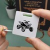 'ATV 4 Wheeler' Keyring Tape Measure/Spirit Level Tool (KM00038230)