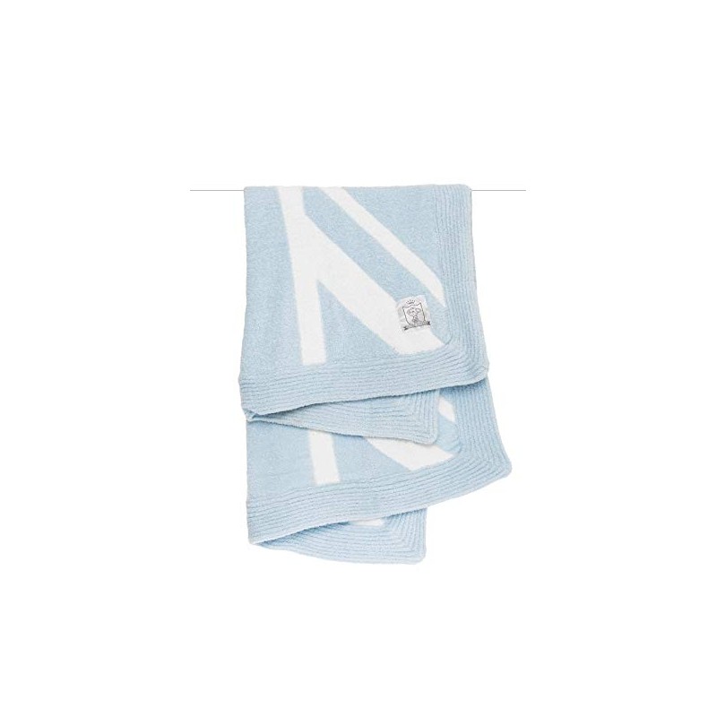 Little Giraffe Dolce Union Jack Blanket (Blue)