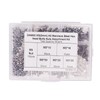 300Pcs M3 Hex Screws Nuts Set with Storage Box Uniform