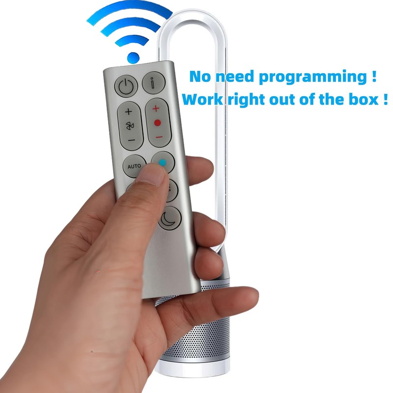 Replacement Remote Control Compatible for HP04 HP05 Dyson Pure Hot