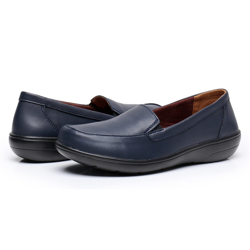 VenusCelia Zapatos planos para caminar Parel para mujer, marino, 10