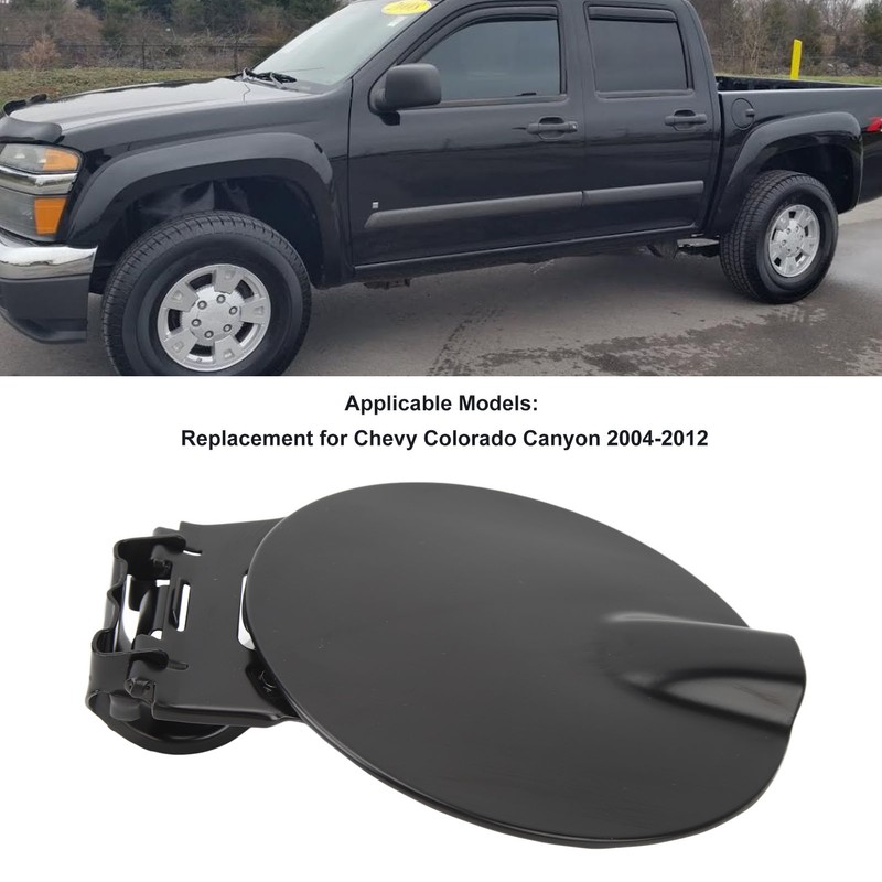 Fuel Filler Door Cover Gas Cap Tank Cover 10385417 Black