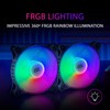 Mars Gaming MFDUO Kit 2 Fans FRGB Rainbow 360° Ultra