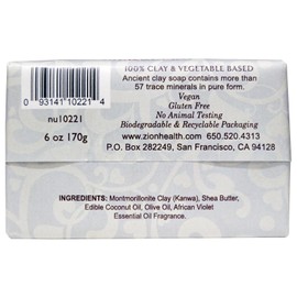 Clay Soap Love Zion Health 6 oz Bar