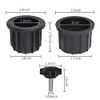 DGQ Patio Umbrella Base Stand Hole Ring Plug Cover 6
