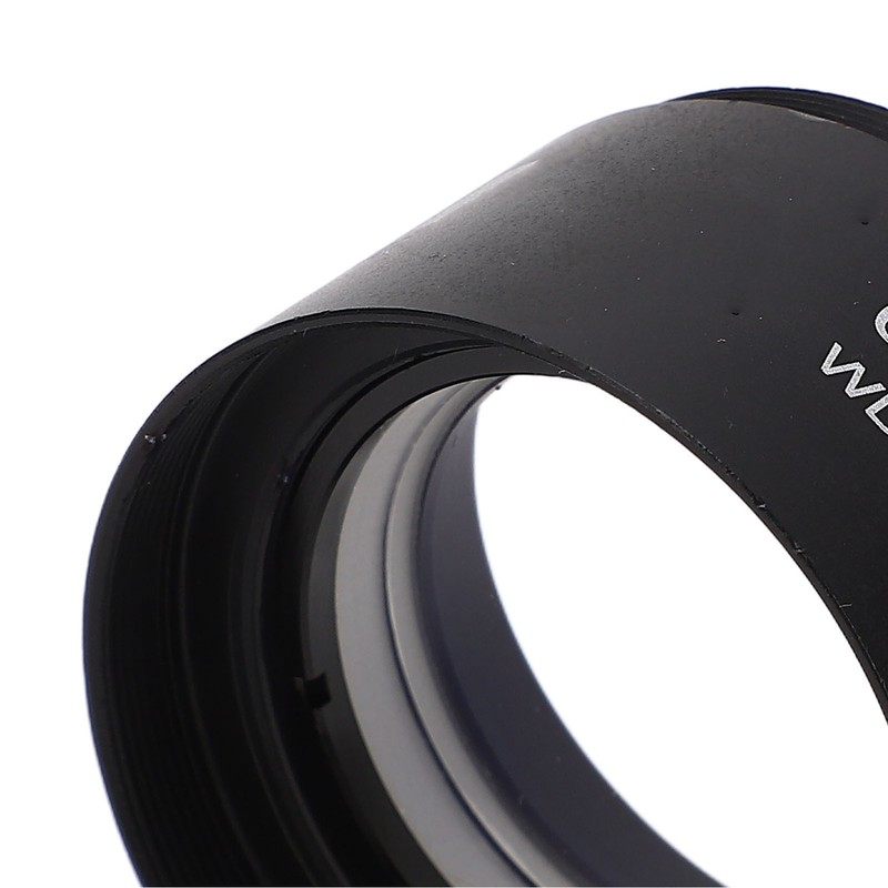 Microscope Objective Lens 0.5X High Transmittance Refractive Index Wide Viewing