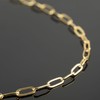 YOUBEIYEE 5 Meters Light Gold Paperclip Jewelry Chain for Jewelry