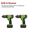 Hopbucan 1.5-13Mm Keyless Drill Chuck 1/2Inch-20UNF with SDS-Plus 1/4Inch Hex