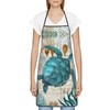 MIFSOIAVV Sea Turtle Ocean Animal Landscape Oven Mitts and Pot