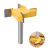 Dfuqanb Plate Milling Cutter, 8 mm Shank Cleaning Milling Cutter,