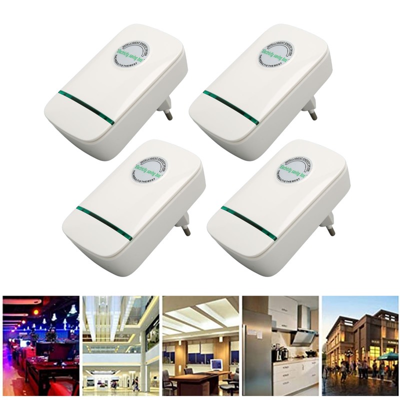 4pcs Electricity Saving Box Professional Smart High Efficiency Safe Household