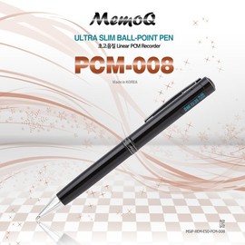 PCM-008 Ballpoint Pen Voice Recorder 1GB / Covert Recorder / Secret Recorder / For Evidence Collection