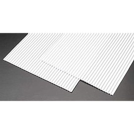 Plastruct PS-25 #1 Corrugated Sheet (2), PLS91520